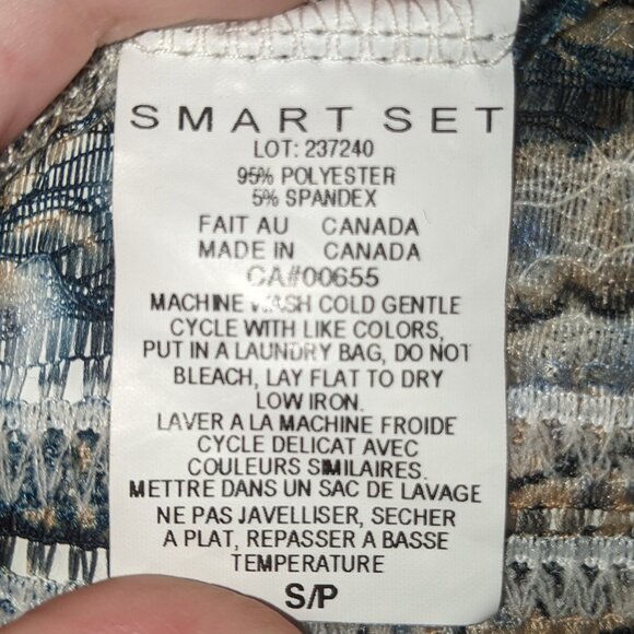 Slim fit sheer lace paisley short sleeve T-shirt - Picture 5 of 5